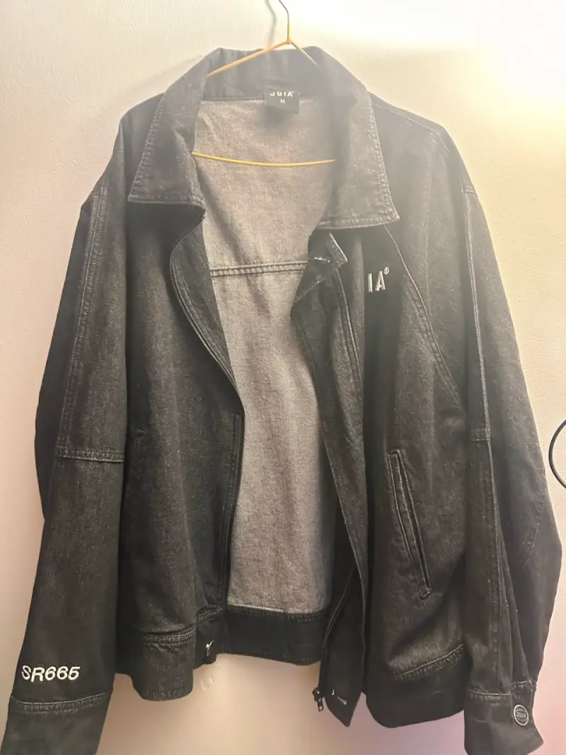 Chaqueta Mezclilla JOIA negro gris UNiSEX - 4