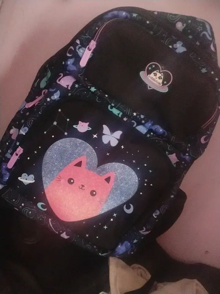 Mochila con diseño de gatito - 3