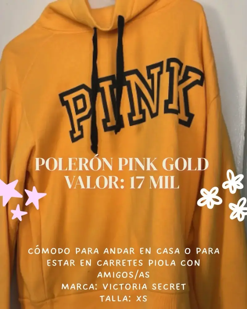 Polerón amarillo