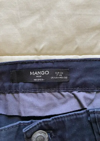Pantalones azul oscuro - miniatura 3