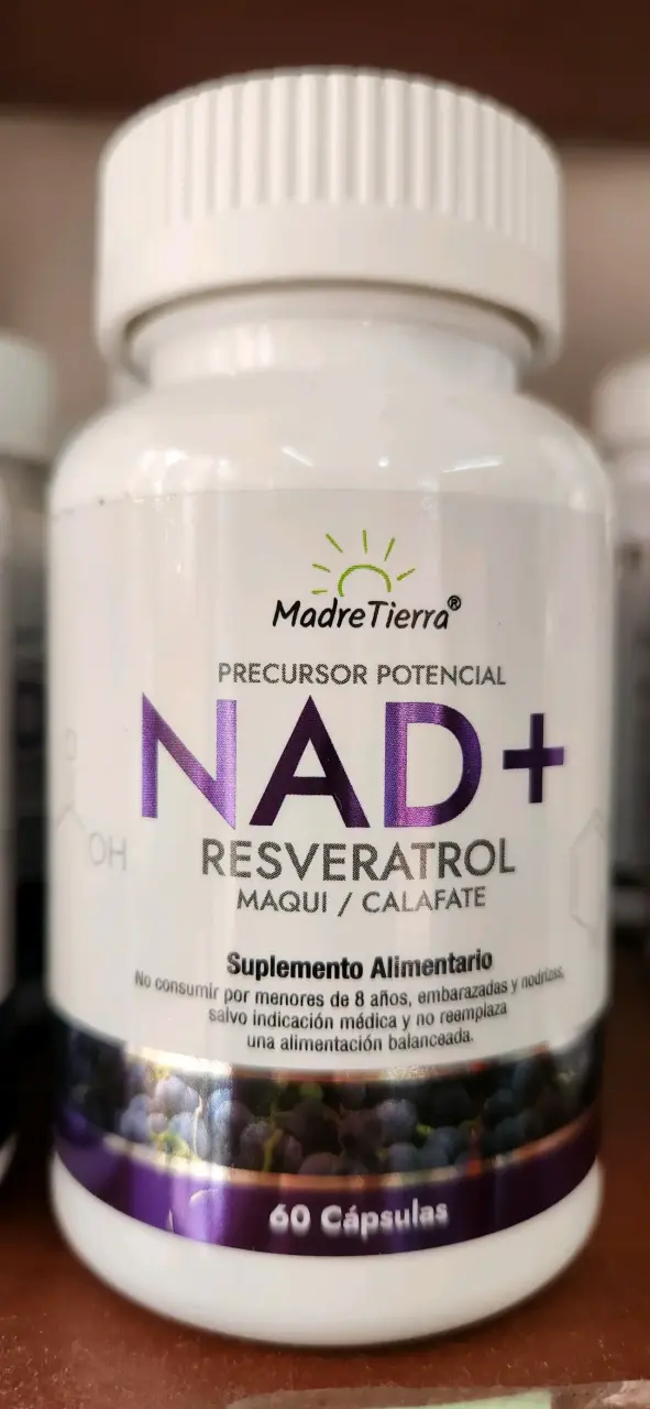 Suplemento NAD+ 60 cápsulas