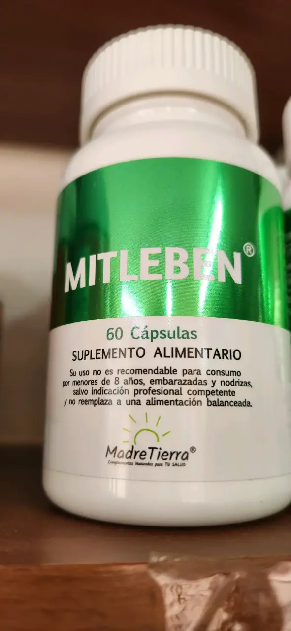 Suplemento alimenticio Mitleben 60 cápsulas - 1