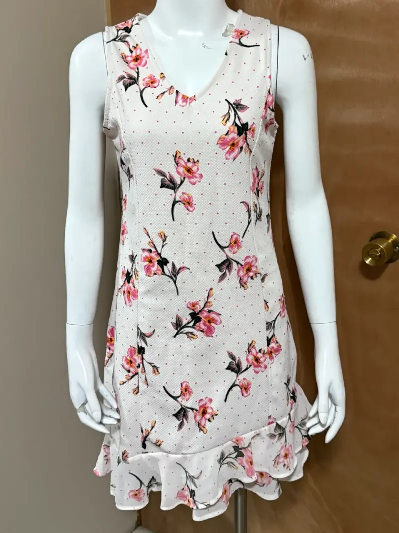 Vestido floral sin mangas - 1