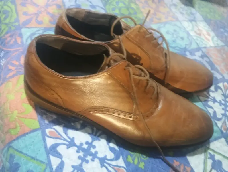 Zapatos de cuero marrón - 2