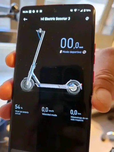 Scooter eléctrico negro usado - miniatura 5
