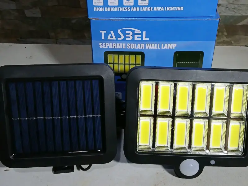 Lámpara solar de pared TASBEL - 2