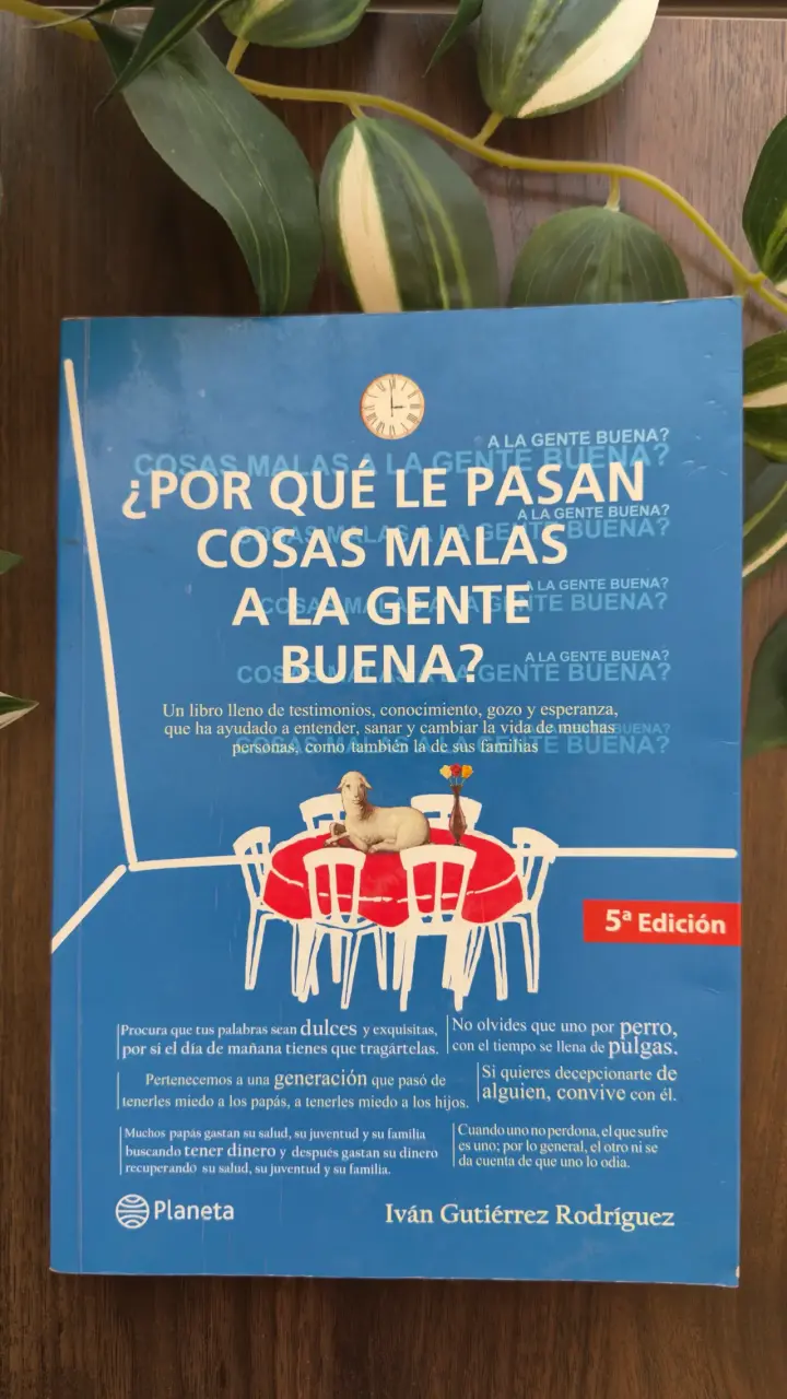 Libro "¿Por qué le pasan cosas malas a la gente…