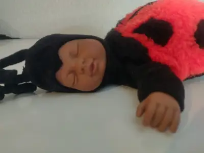 Muñeco Anne Geddes chinita - miniatura 2