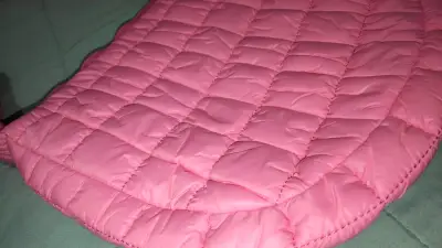 Bandolera acolchada rosa - miniatura 2