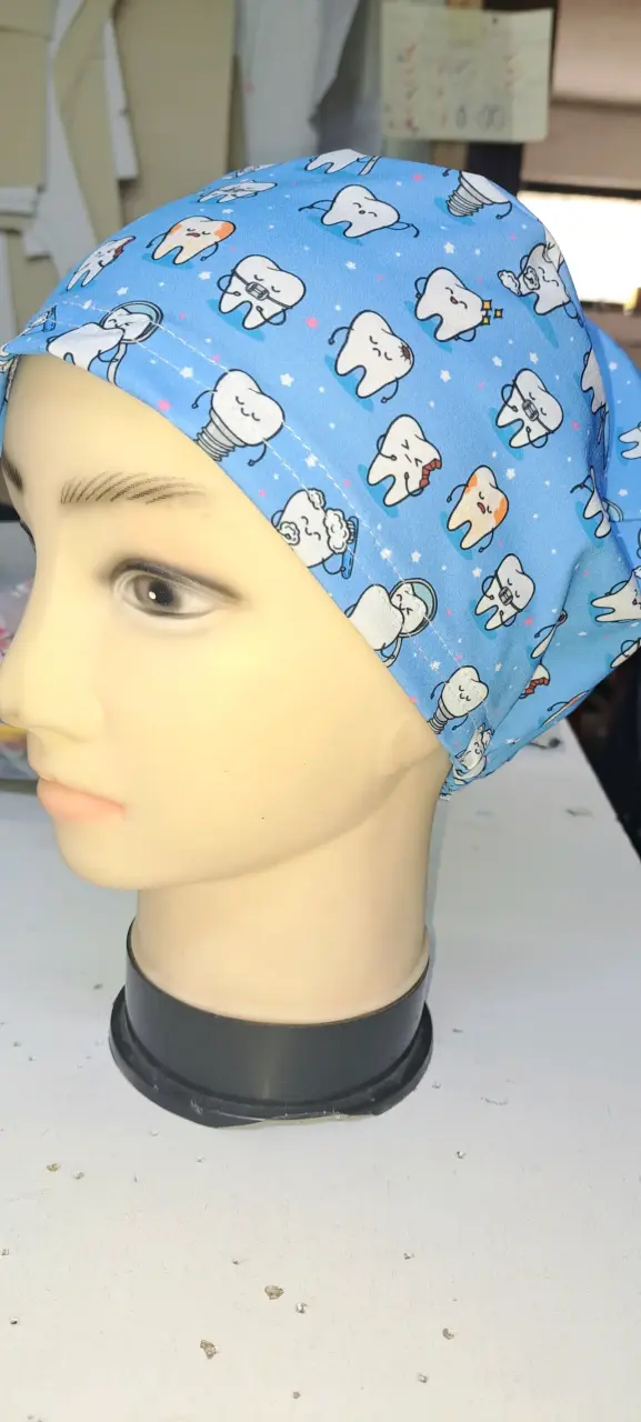Gorro dentista estampado divertido - 3