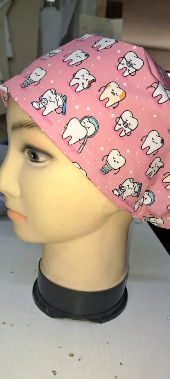 Gorro dentista estampado divertido - 4