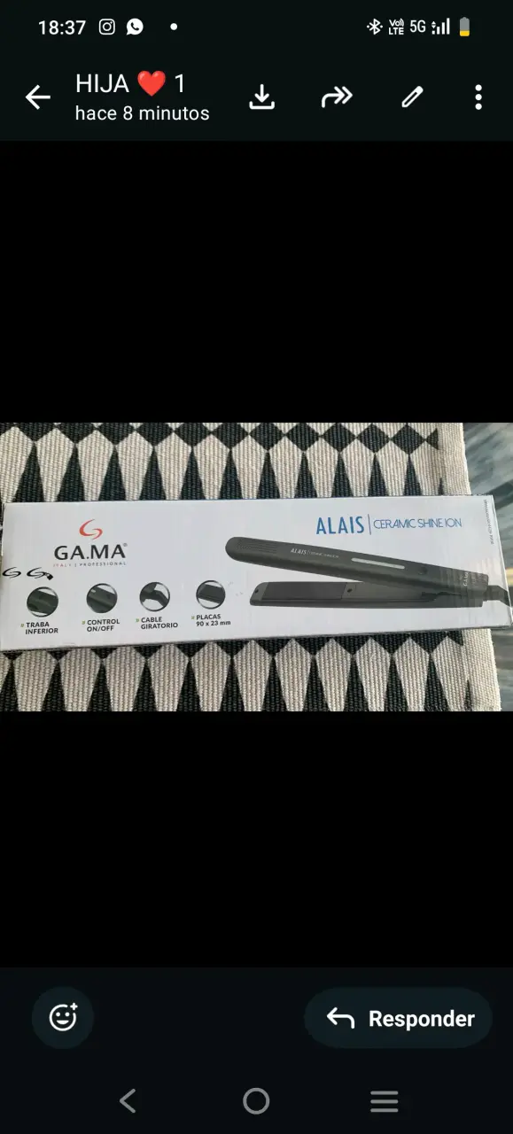 Plancha de pelo Gama Alais - 1