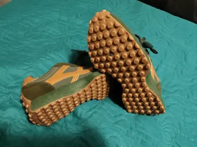 Zapatillas deportivas verde y rosa - miniatura 4