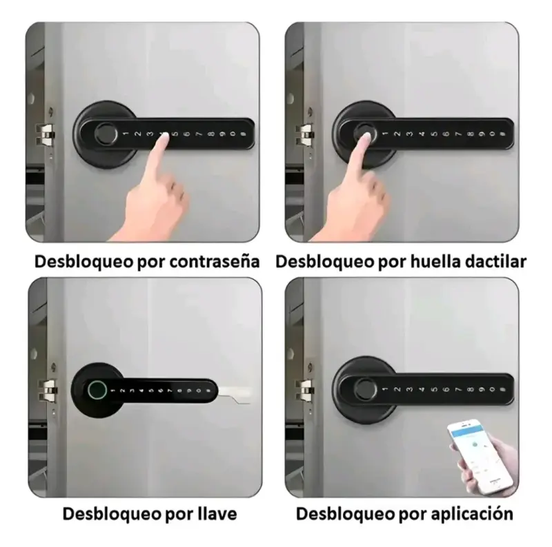 Cerradura inteligente Smart wifi - 3