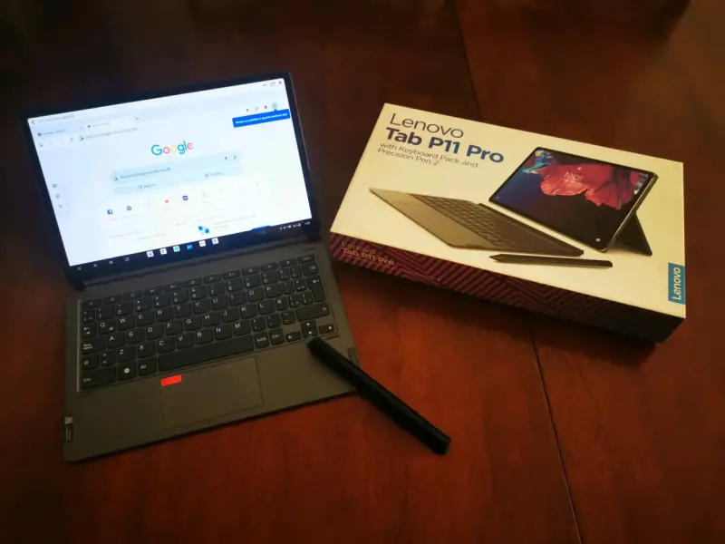 Tablet Lenovo con teclado - 2