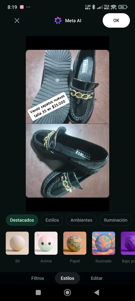 Zapatos negros nuevos Talletti - 1