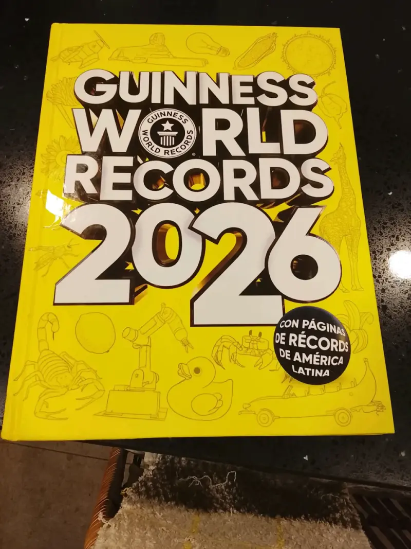 Libro Guinness World Records 2026 - 1
