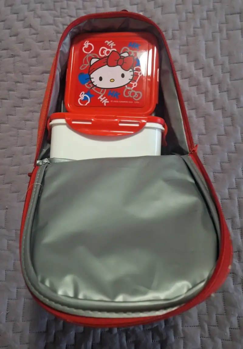 Lonchera y cajas Hello Kitty - 4