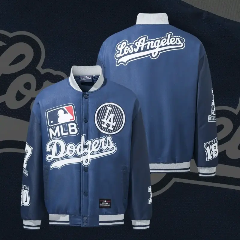 Chaqueta MLB Dodgers azul