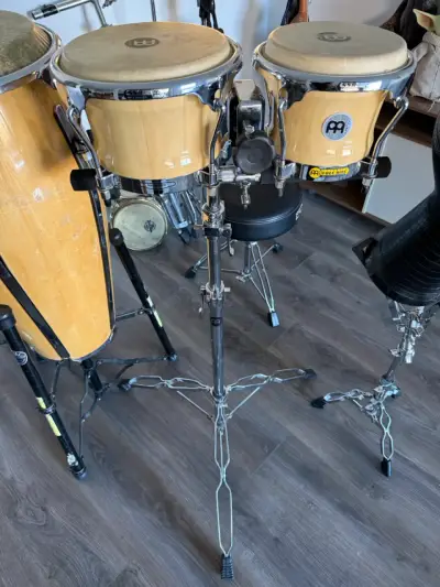 Bongo Meinl profesional + atril + funda!! - miniatura 2