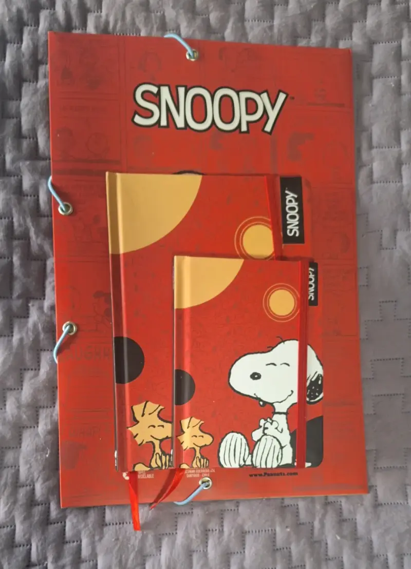 Set de cuadernos Snoopy - 3