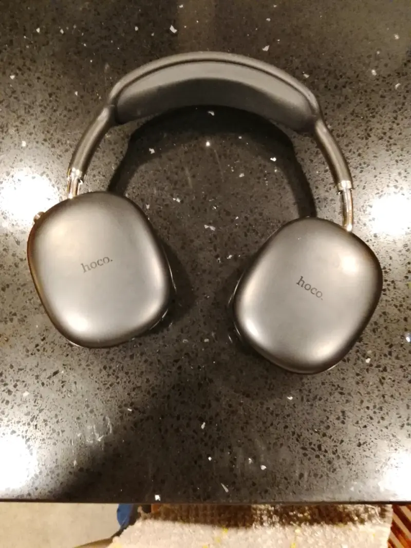 Auriculares Hoco inalámbricos negros - 1