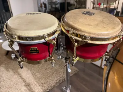 Bongo Meinl Live sound + atril, top de línea - miniatura 2