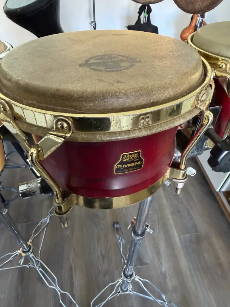 Bongo Meinl Live sound + atril, top de línea - 5