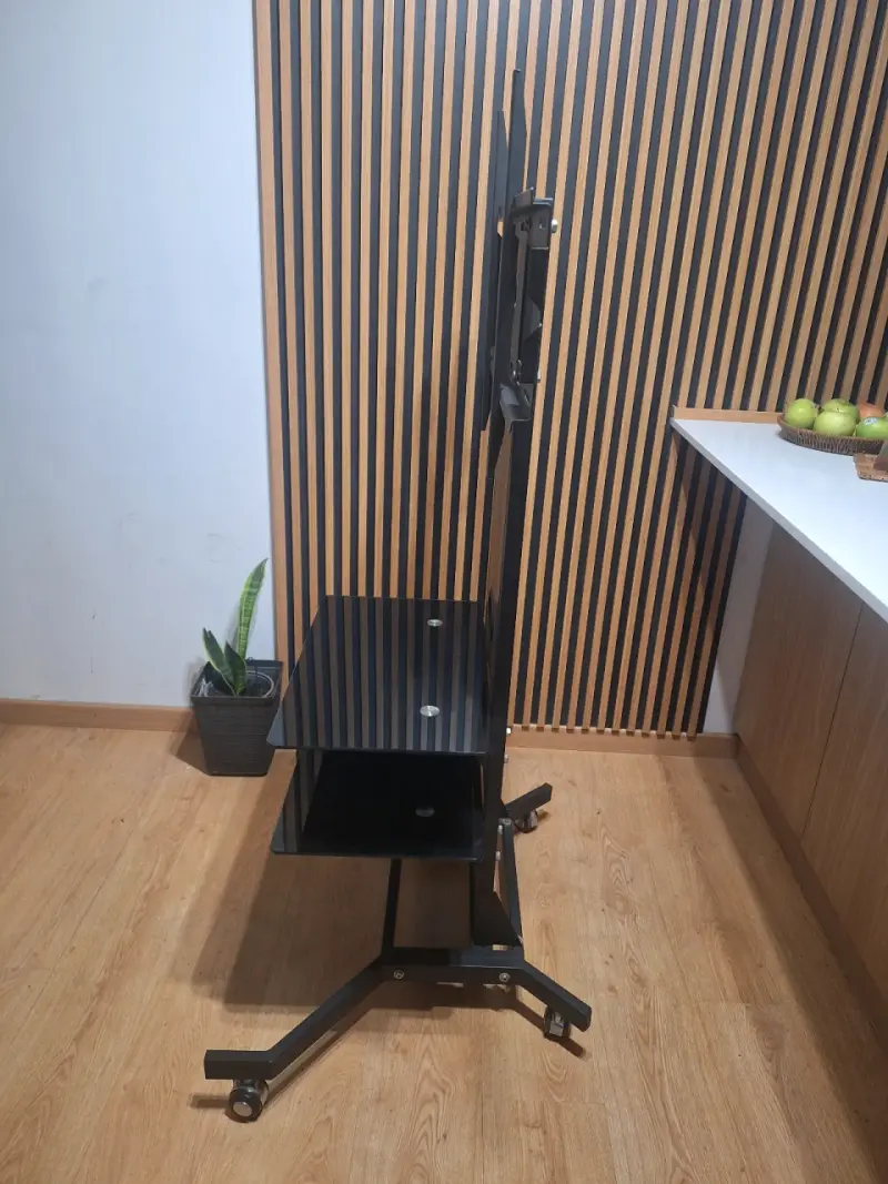 Soporte de TV con estante móvil - 3