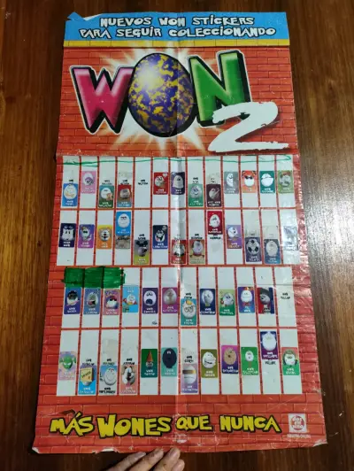 Álbum de stickers Won 2 - miniatura 1