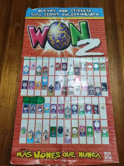 Álbum de stickers Won 2 - miniatura 2