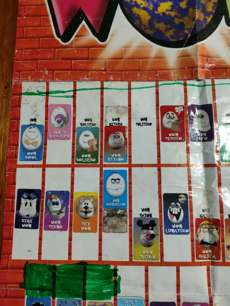 Álbum de stickers Won 2 - 5