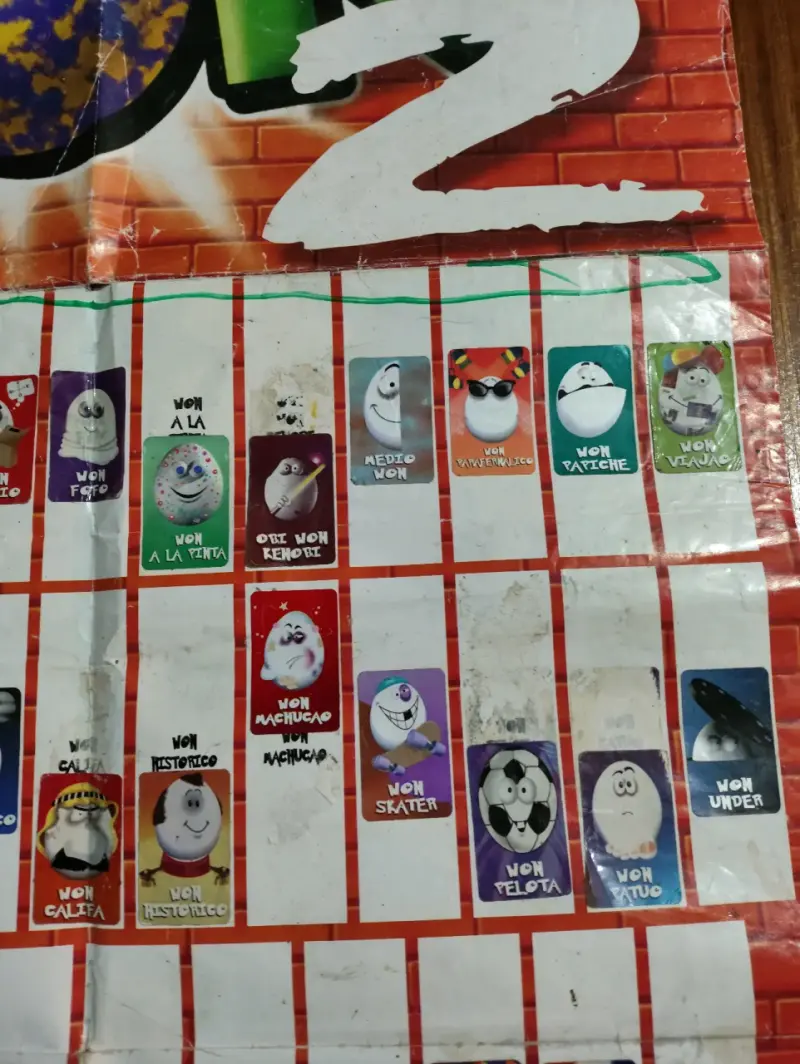 Álbum de stickers Won 2 - 6