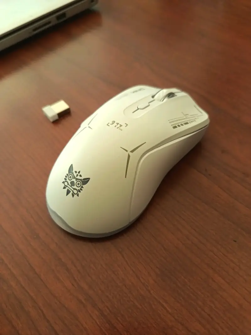 Mouse inalámbrico blanco cw907 - 1