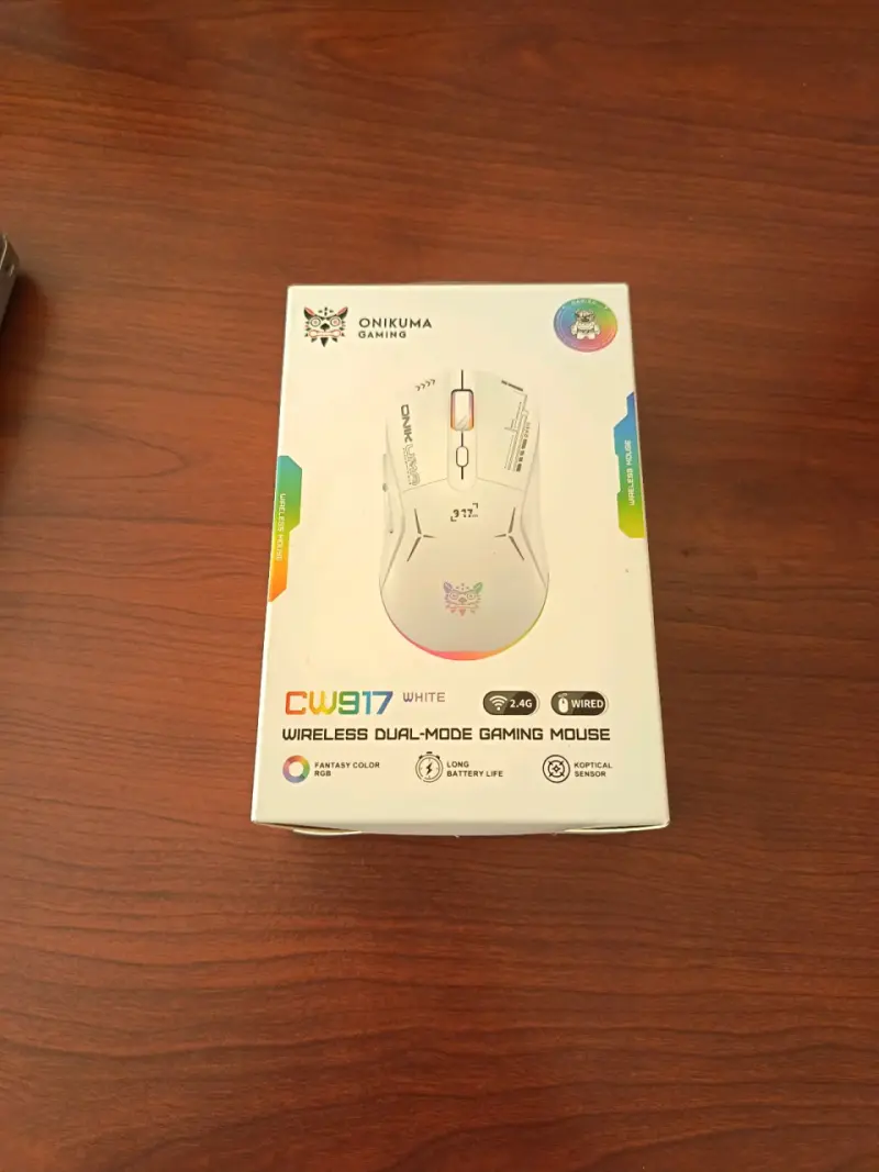 Mouse inalámbrico blanco cw907 - 5