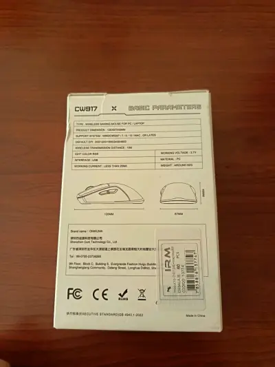 Mouse inalámbrico blanco cw907 - miniatura 6