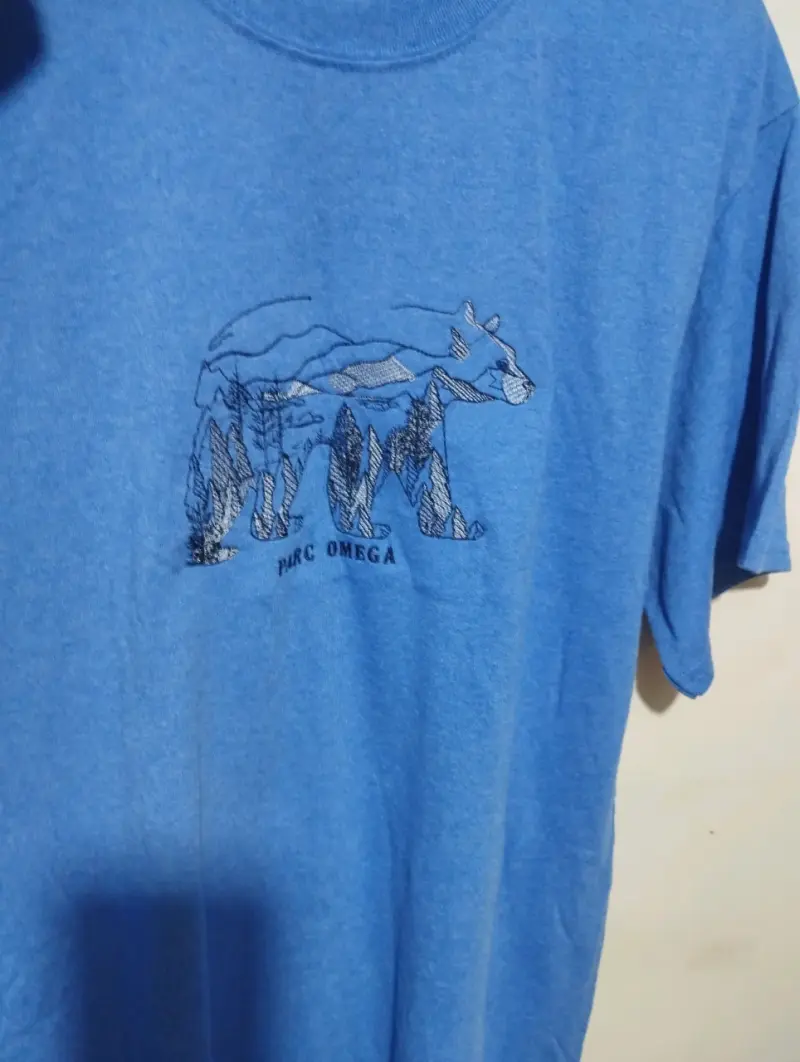 Polera azul Parque Omega