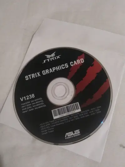 CD Driver Tarjeta Gráfica Asus - miniatura 1