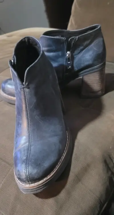 Botines Pollini azules - miniatura 2