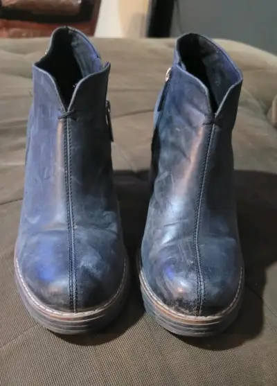 Botines Pollini azules - miniatura 3