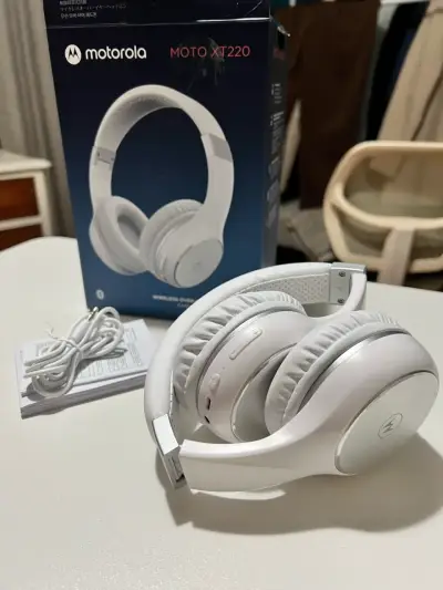 Audífonos Motorola Moto XT220 blancos - miniatura 1