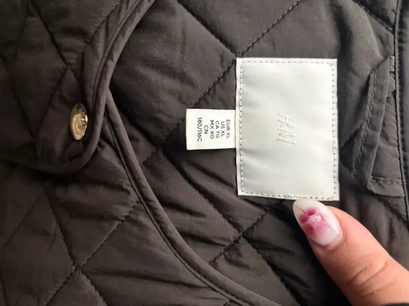 Chaleco acolchado gris oscuro H&M - 3