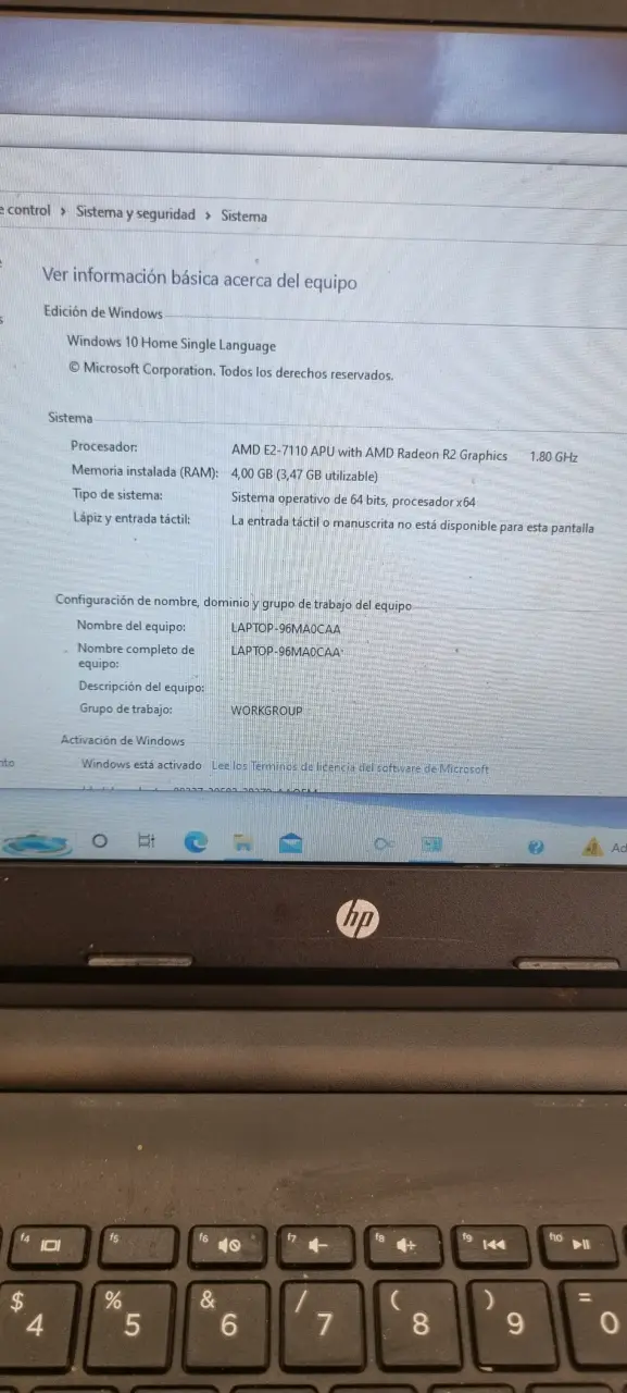 Laptop HP funcional - 3