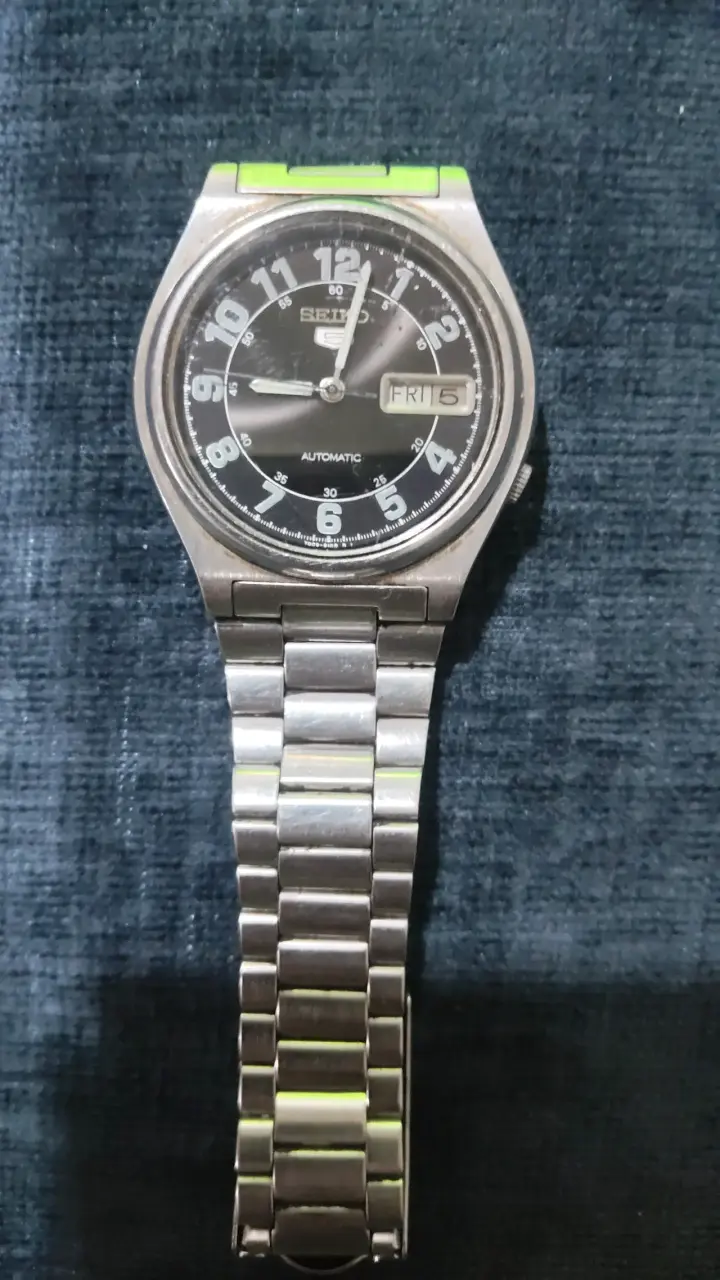 Reloj automático de acero inoxidable