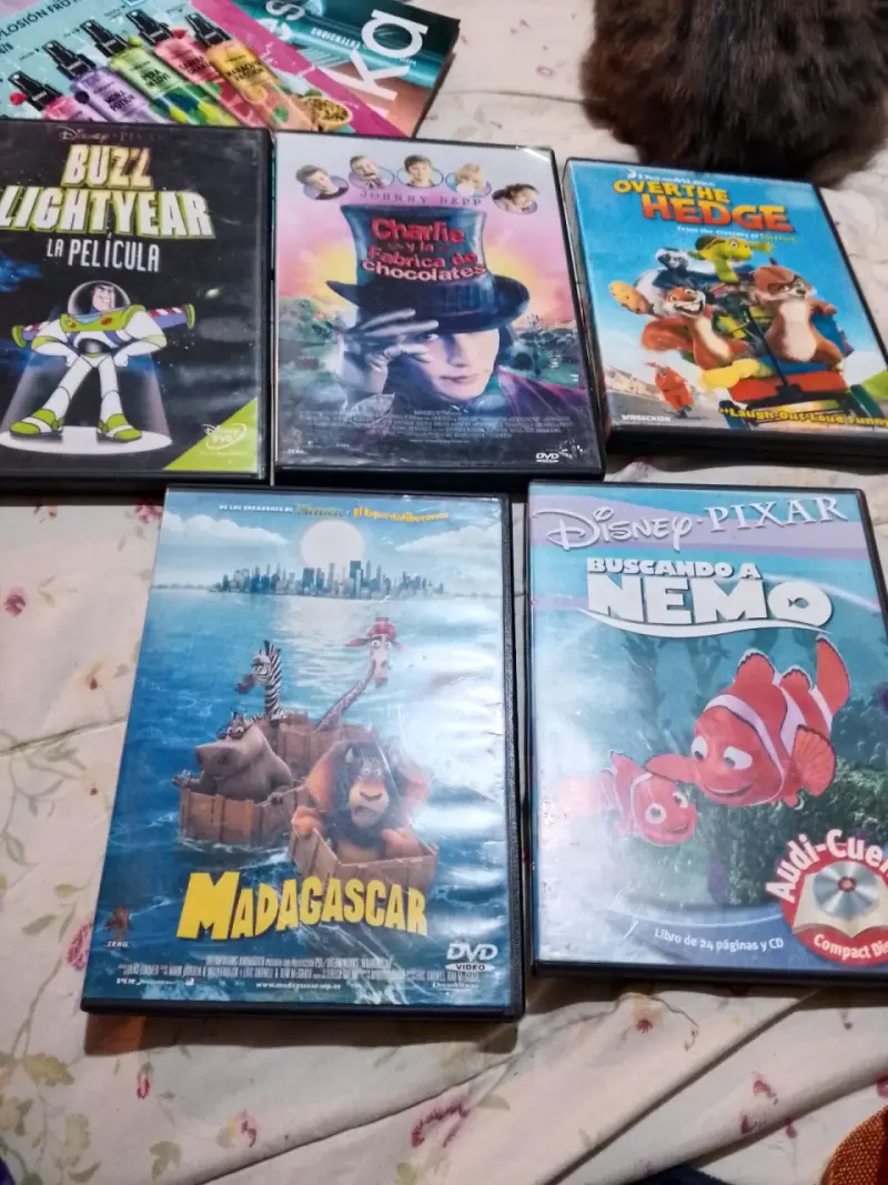 Lote de películas en DVD