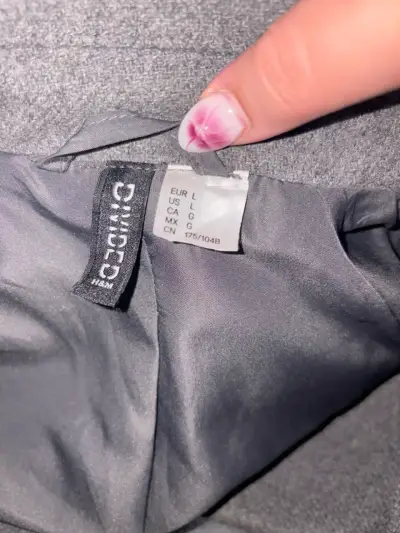 Abrigo gris H&M - miniatura 3