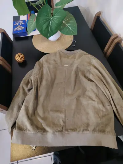 Chaqueta de gamuza café Mossimo - miniatura 2