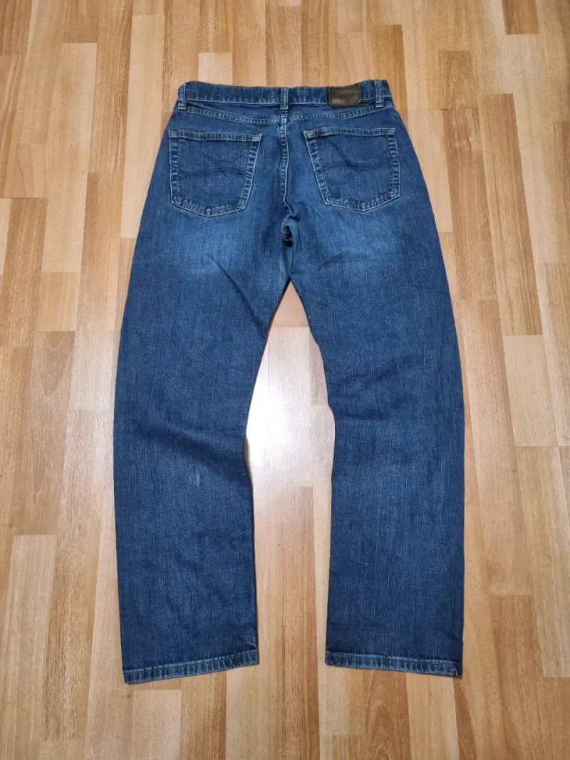 Jeans azul clásicos para hombre - 3