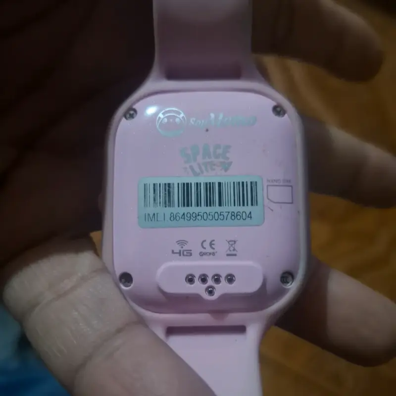 Reloj inteligente infantil rosado - 2