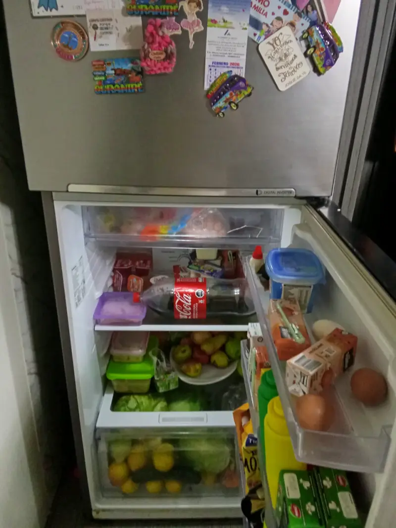 Refrigerador de acero inoxidable Samsung A+ - 2